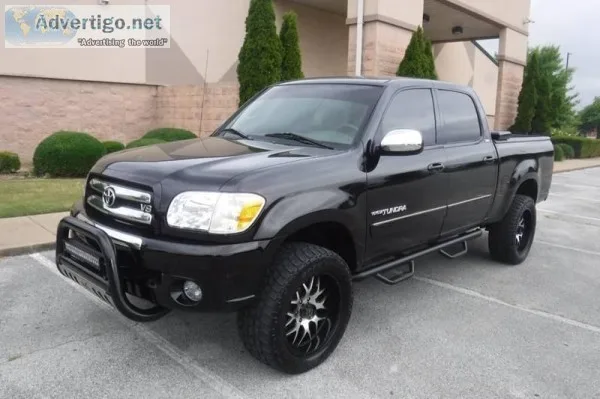 2006 Toyota Tundra Black Pickup Truck 51963 Miles