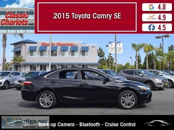 Used 2015 TOYOTA CAMRY SE for Sale in San Diego - 20283