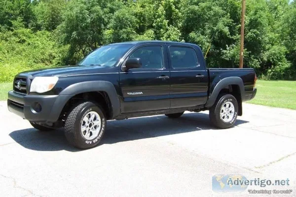2005 Toyota Tacoma PreRunne Black Truck Pickup 47000 Miles