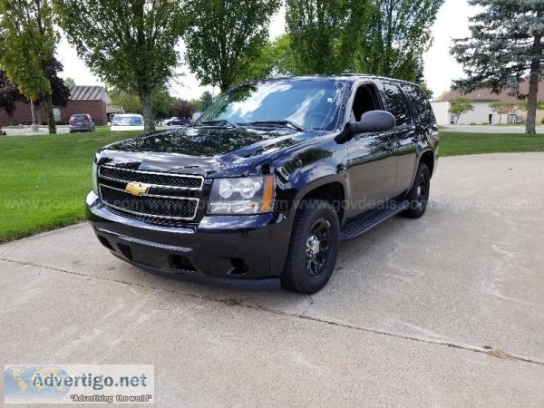 2013 Chevrolet Tahoe Police