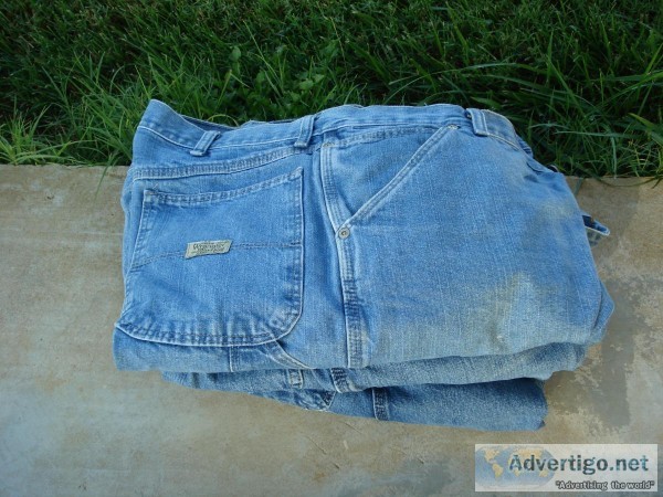 4 Pair Wrangler Carpenter Jeans 38 x 30