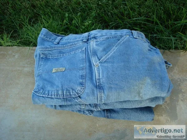 4 Pair Wrangler Carpenter Jeans 38 x 30