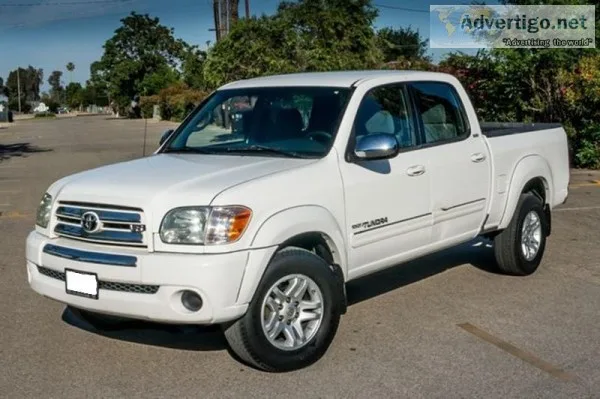 2005 Toyota Tundra White Pickup Truck 32330 Miles