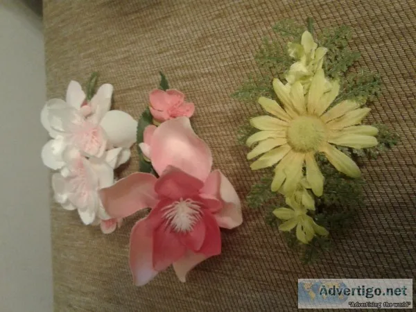 Floral Hair Accessory Pins