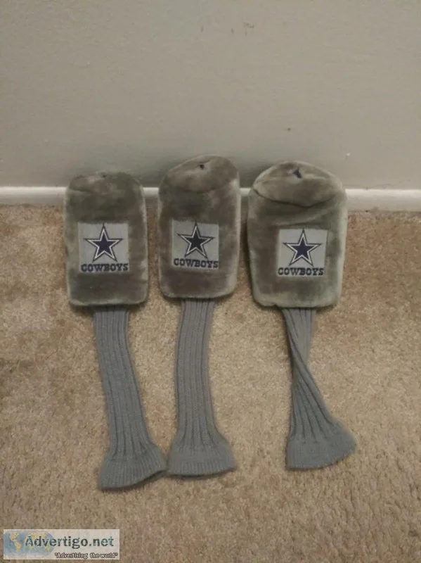 DALLAS COWBOY GOLF HEAD COVERS