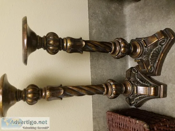 Bronze Candle Sticks