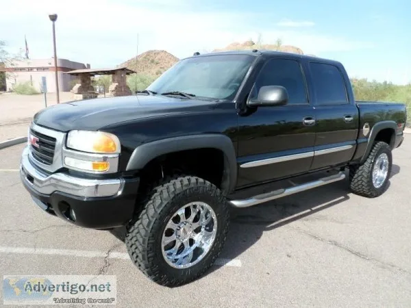 2004 GMC Sierra 1500 Z71 Black Pickup Truck 71000 Miles