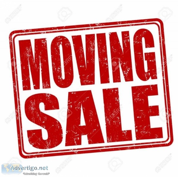 Huge Moving Sale Everything Must Go