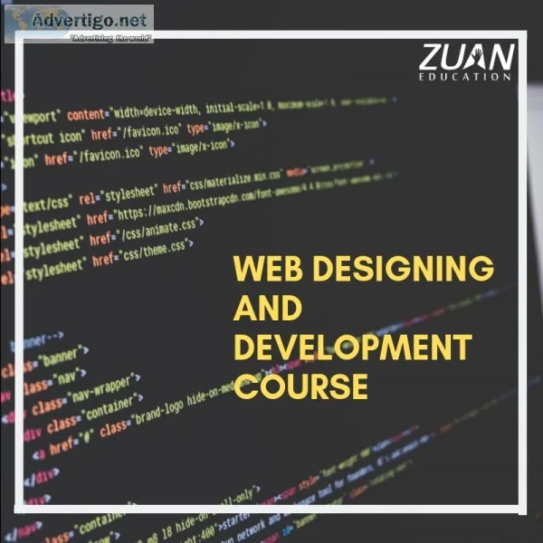 web designing course with placement