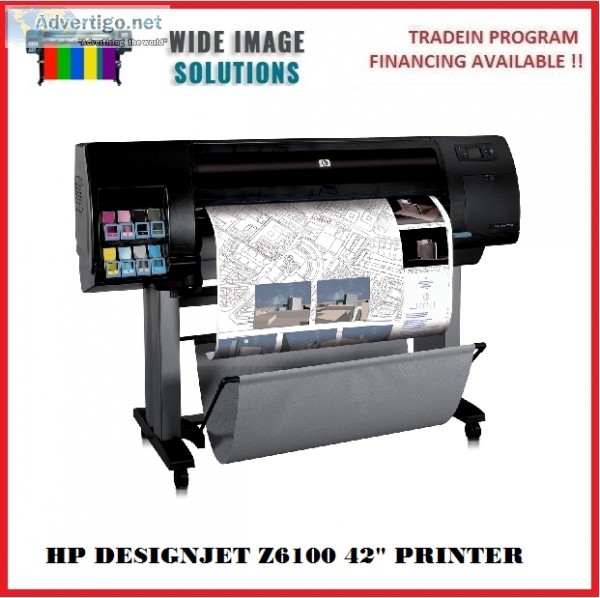 HP DESIGNJET Z6100 42" PRINTER RECERTIFIED