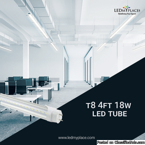 T8 4ft 18W LED Tube Light is a safe for Eye and Health Purpose
