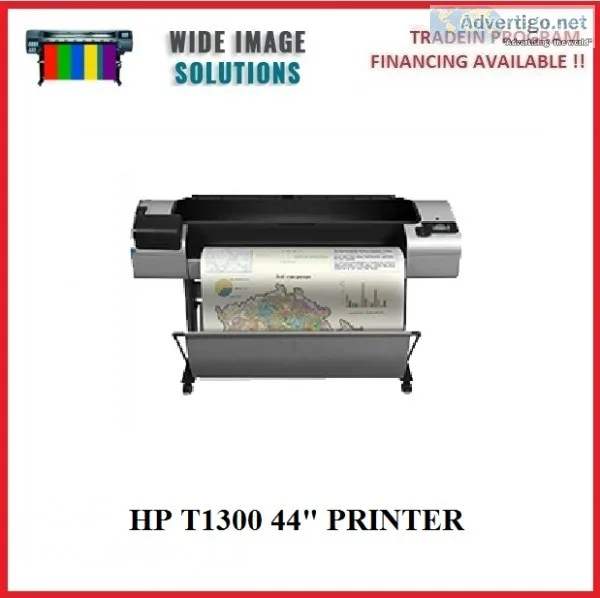 HP DESIGNJET T1300 44&quot PRINTER RECERTIFIED