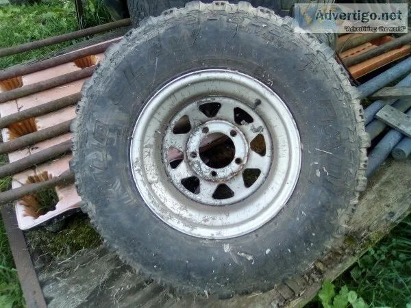 Rims and tires
