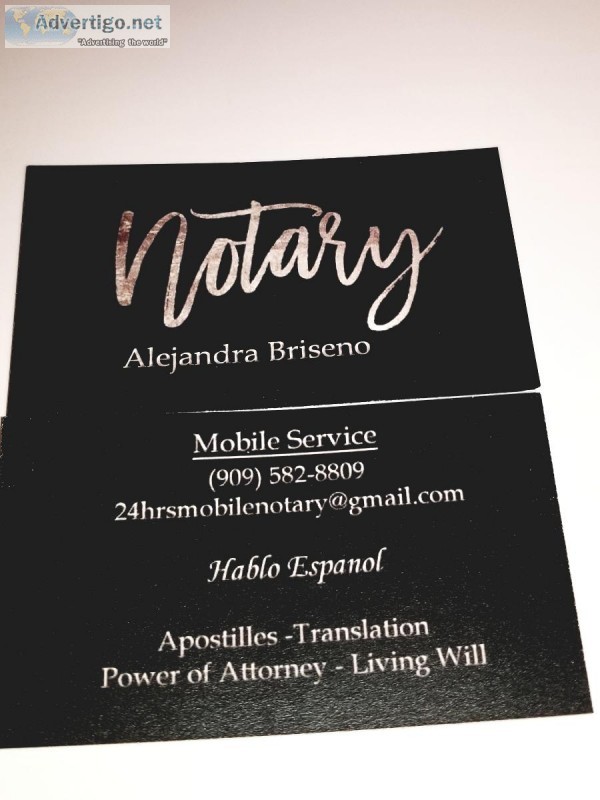 Mobile Notary