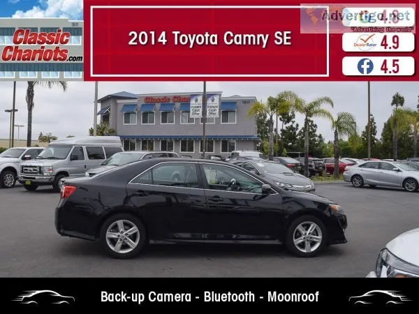 Used 2014 Toyota Camry SE for Sale in San Diego - 19754