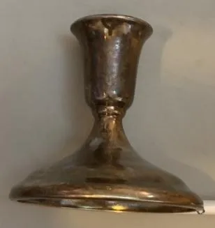 Silver Candle Holder