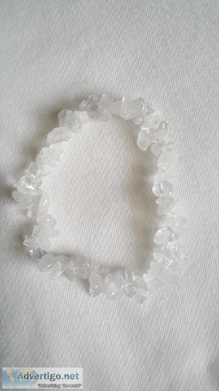 Clear Quartz Stone Bracelet