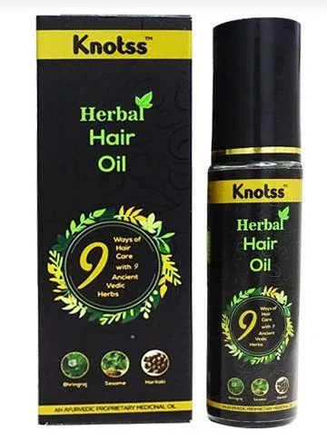 Knotss  A Complete Ayurvedic Herbal Medicinal Hair Oil.