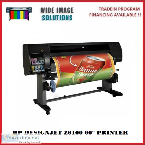 HP DESIGNJET Z6100 60" PRINTER RECERTIFIED