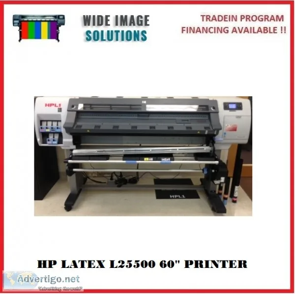 HP DESIGNJET L25500 60&quot PRINTER RECERTIFIED