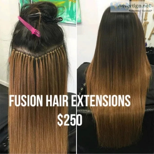 Hair extensions install at your door 
