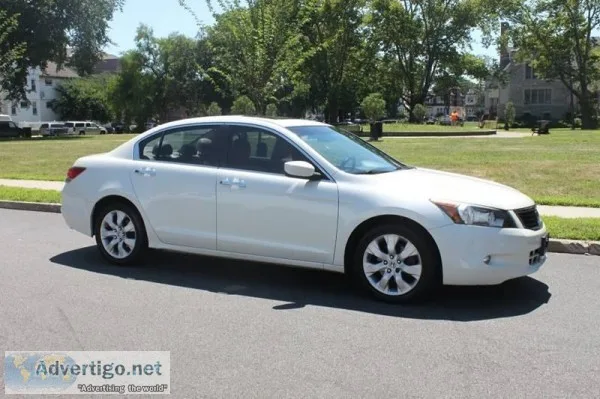 2010 Honda Accord EX-L White 44351 Miles