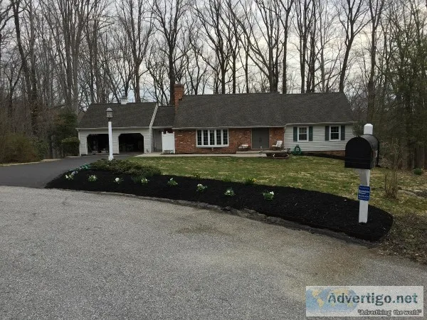 Immaculately maintained Rancher with an acre of private forest