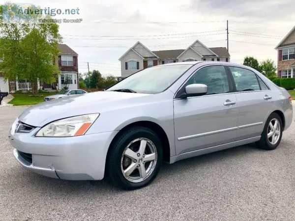 2004 Honda Accord EX Silver 82891 miles