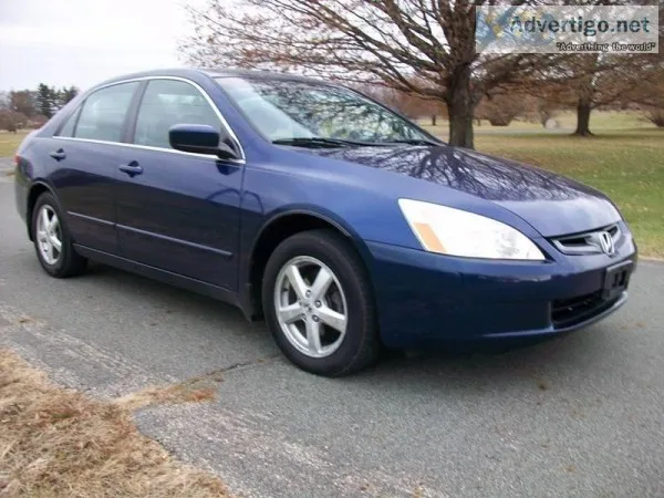 2004 Honda Accord Blue 66300 Miles