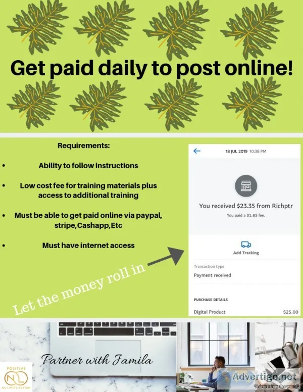 5 spots available- Online Entrepreneur