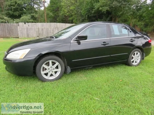 2004 Honda Accord EX Black 71211 miles