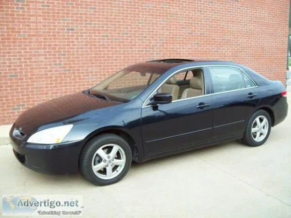 2004 Honda Accord EX Black 44050 miles
