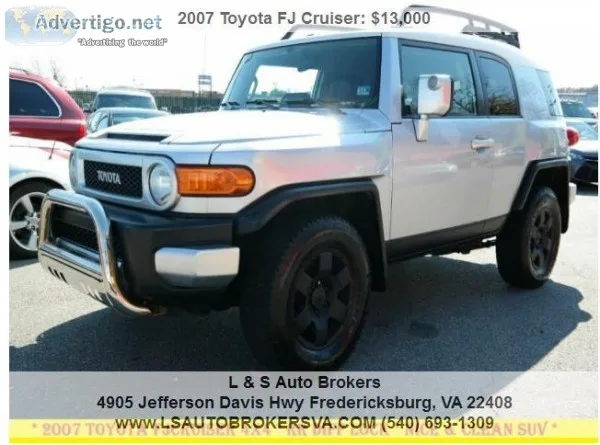 2007 TOYOTA FJ CRUISER SUV4DR