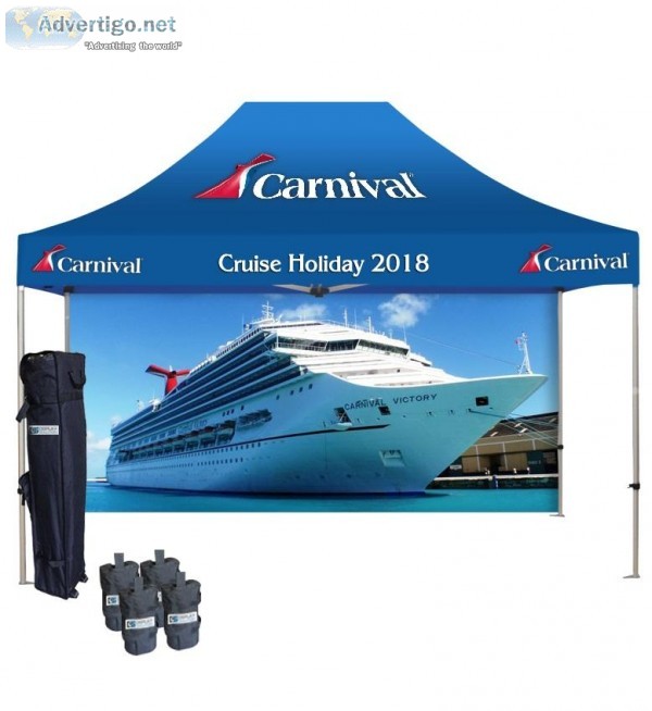 Order Your Custom Printed Tents Package Today  100% Tested