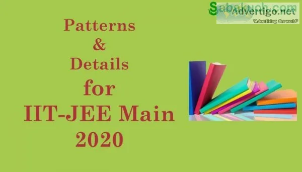 Change in Exam Pattern of JEE -2020 (Main)