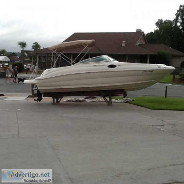 2001 Sea Ray 240 Sundeck w Mercruiser 5.7. No trailer.