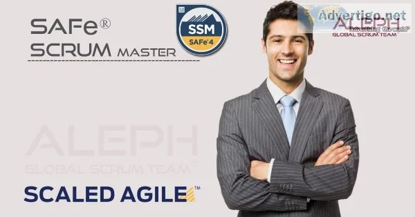 SAFe&reg 4.6 Scrum master (SSM)  Register Now  Aleph Technologie