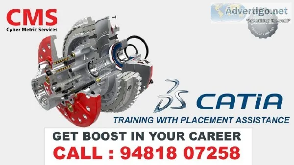 Authorised CATIA Training Institute in Bangalore with Placement 