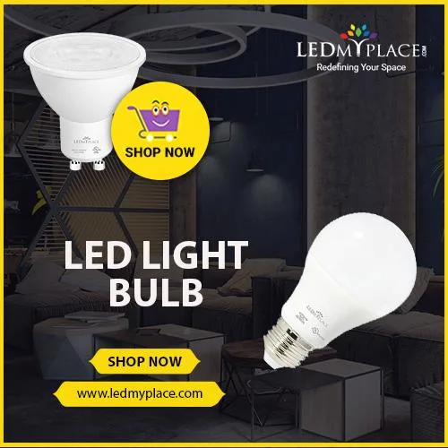 Save money by switching to LED light bulb