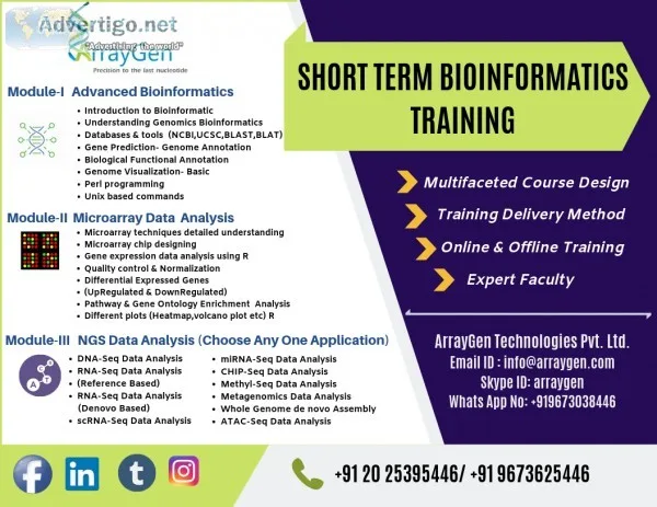Advanced Bioinformatics and NGS Training Program