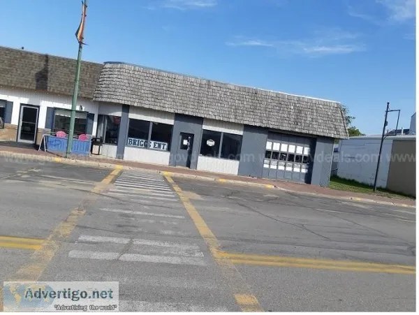 Lot and Attached Building for Sale Address 109 Ellice St. Rocanv
