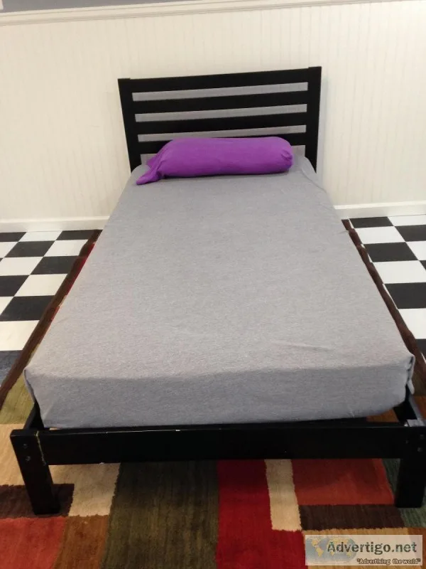 Twin Bed Frame and Mattress