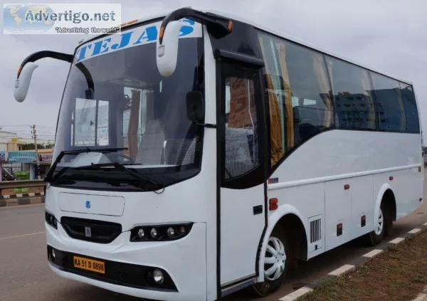 Hire 19 seater minibus -19 seat mini bus rental Marathahalli