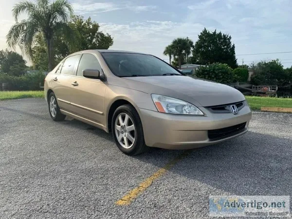 2005 Honda Accord EX Gold 82807 miles
