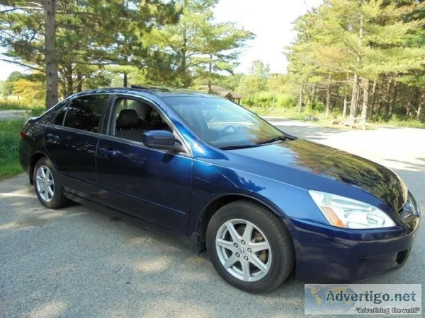 2004 Honda Accord EX Blue 66912 Miles