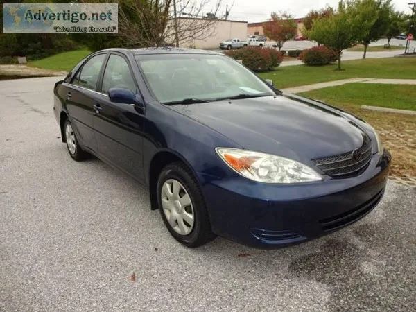 2004 Toyota Camry LE Blue 49735 Miles