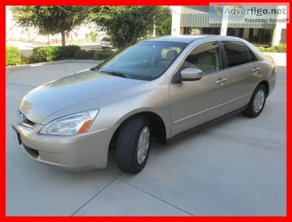 2004 Honda Accord LX Tan 48430 miles