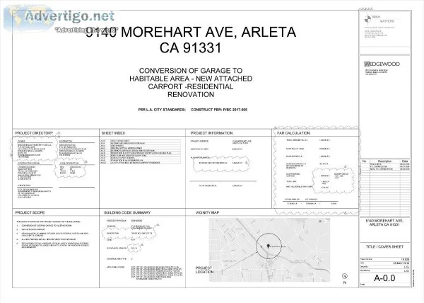 Want ADU Simple Floorplans Code Enfor. Issue Add Renew New Const