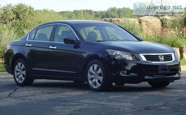 2010 Honda Accord EX-L Black 44146 Miles