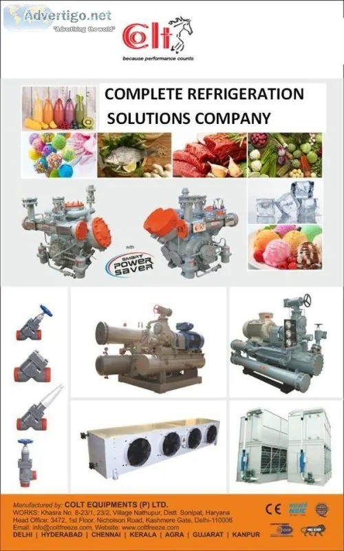 Refrigeration Chiller Manufacturer in India